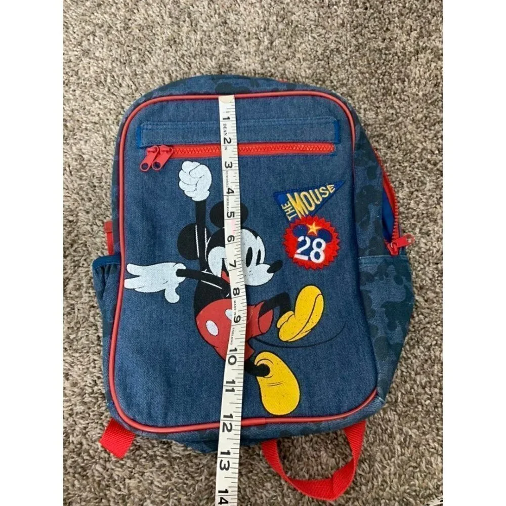Disney Mickey Mouse Junior Denim Backpac